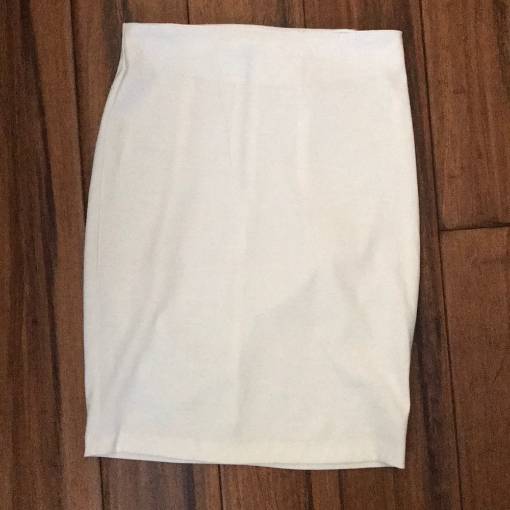 White skirt